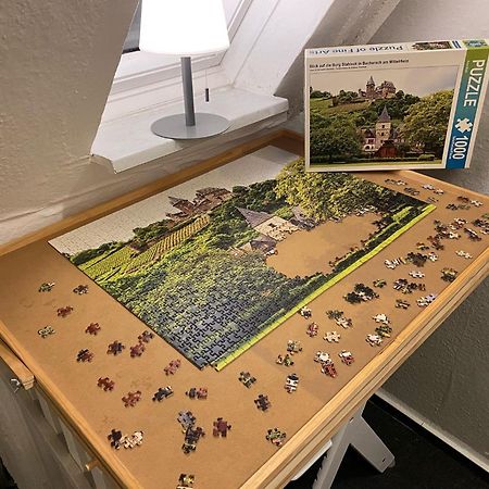 Schoene Ferienwohnung Altes Gebaelk Fachwerkhaus Bacharach Buitenkant foto