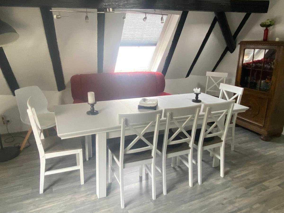 Schoene Ferienwohnung Altes Gebaelk Fachwerkhaus Bacharach Buitenkant foto