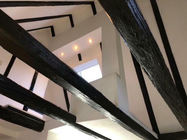 Schoene Ferienwohnung Altes Gebaelk Fachwerkhaus Bacharach Buitenkant foto